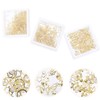 Healvian 2sets Nail Kits Decorative Glitter Flakes Nail Art Supplies