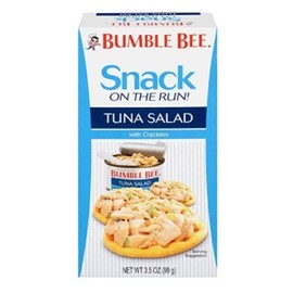"Bumble Bee On-The-Go Meal Solution w/Crackers, Chicken Salad, 3.5oz, 12/Carton"