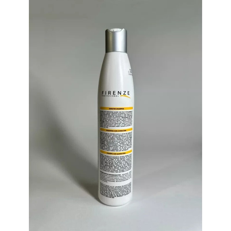Firenze Professional Keratin Hair Strengthening Shampoo 10.1 oz. (3 PACK)