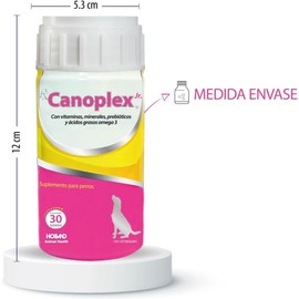 Canoplex Jr. 30 Tabletas | Multivitamínico para Perros en Crecimiento con Omega 3, Prebióticos, Antioxidantes | Desarrollo Óseo, Cognitivo y Digestivo