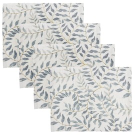 Evans Lichfield Vinea Set of 4 Indoor/Outdoor Placemats, Green
