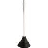 PlumbCraft Heavy-Duty Plunger, Toilet Brush, and Caddy 7506400, Versatile Bathroom