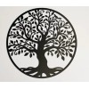 Tree Of Life With Birds Black Finished NEW Metal Art