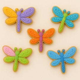 Mini Dragonfly Insect 1.25 Inch Cookie Cutter from The Cookie Cutter Shop – Tin Plated Steel - Made in the USA