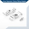 Hihaha Hose Separator Clamp Fitting Adapter/Pipeline Hose Line Separating Clamp