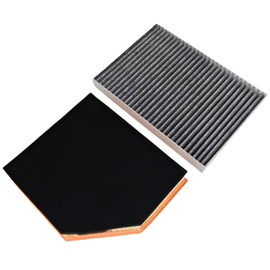 Engine & Cabin Air Filter Fit for Volvo S60 S80 V60 V70 XC60 XC70 3.0L 3.2L, Replace 30745344 30733894