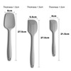 Silicone Spatula 3-piece Set, Ergonomic Handle High Heat-Resistant Spatulas, Non-stick