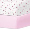 Bimocosy 2 Pack Cot Sheets 60x120cm, Soft Cotton Mattress Protector