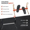 ProSSS 4 Step Boat Rope Ladder, Heavy Duty Climbing Rope,
