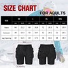 Snowboarding Protective Padded Shorts Skiing Hip Protector Padded Short for