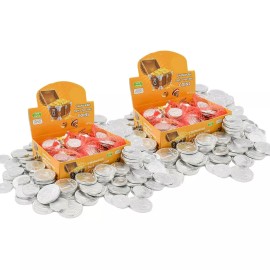 Hannukah Chocolate Gelt Chanukah Gelt Dark Chocolate Coins Hanukkah Party Bulk Candy Coin 48 ct