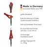 Krinner Vario Drill Parasol Stand Parasol Holder Ground Dowel Red