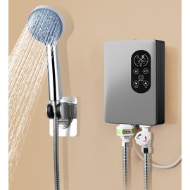 Electric Instant Hot Water Heater Shower Electric Tankless Shower Hot Water Faucet Kitchen Bathroom Instantaneous Water Heater Tap