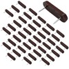 Unlorspy 60Pcs Plastic Head Double Pins Furniture Chair Leg Pins