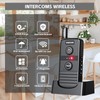 PANDAAR 2 Way Voice Intercom, Intercoms Wireless for Home, 4900ft