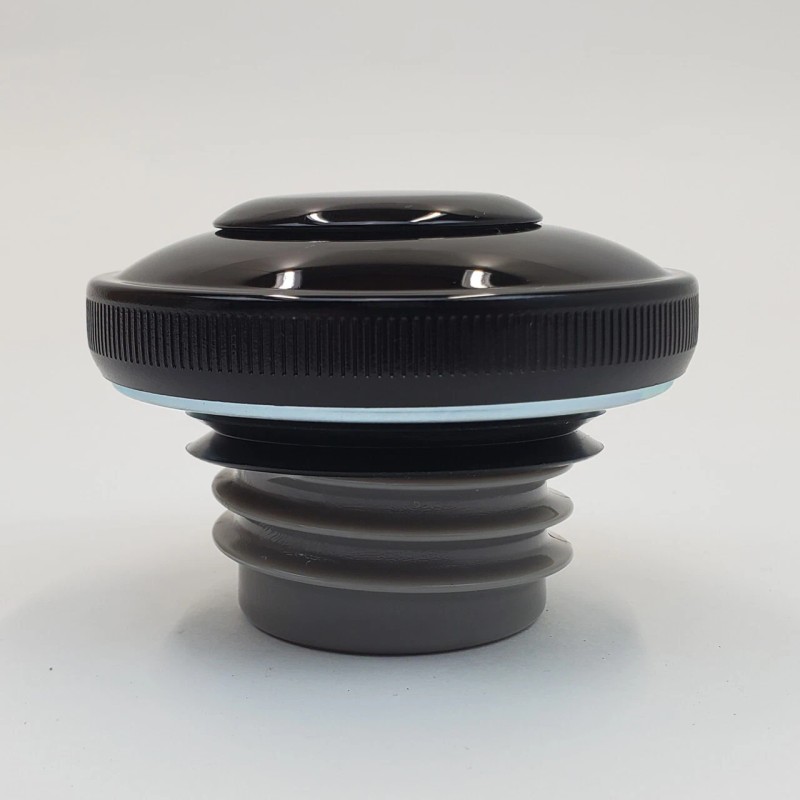 Billet Proof Designs Locking Gas Cap LH Thread Black for