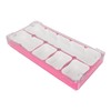 Watch Parts Storage Box 5 Compartments Portable Dustproof Multipurpose Watch