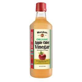 Marukan Organic Apple Cider Vinegar, 24 Ounce Glass Bottle (Pack of 1)