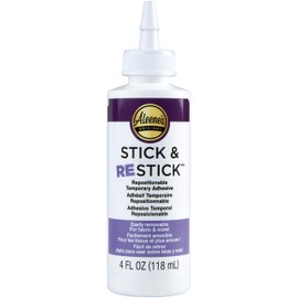 Aleene's Stick & Restick Craft Glue, White