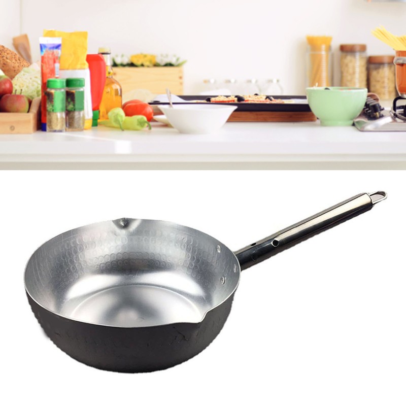 Yukihira Saucepan Aluminum Alloy Round Stainless Steel Handle Fast Heating
