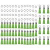 Mini Skater Suede Faux Leather Tassels for Jewelry Making 100Pcs