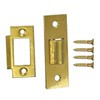 Waki Sangyo VB-049 Triangular Gombe Sliding Door Furniture Closet Brass