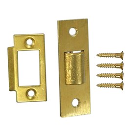 Waki Sangyo VB-049 Triangular Gombe Sliding Door Furniture Closet Brass Medium