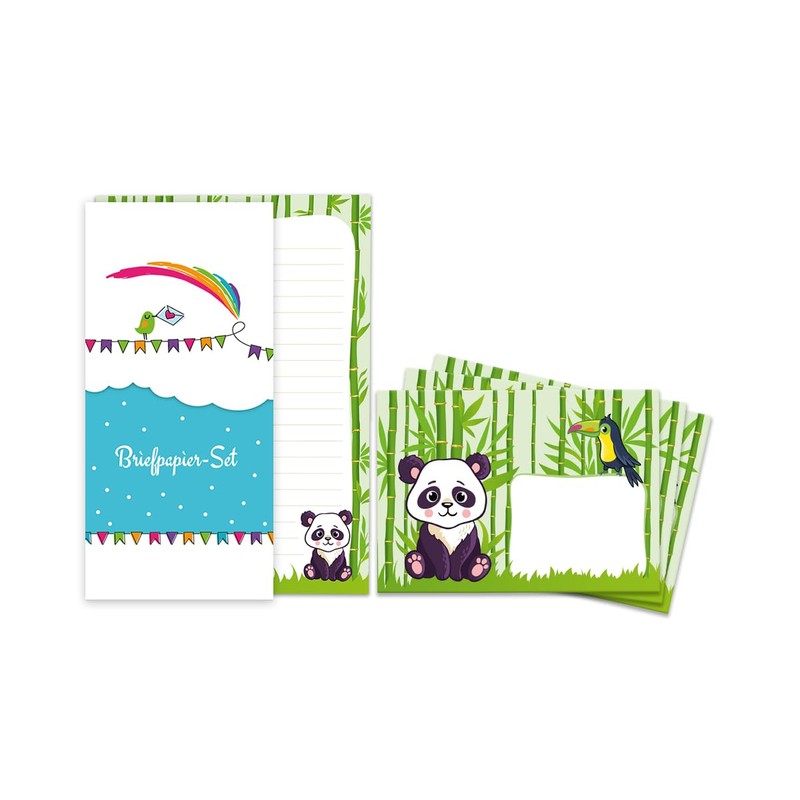 Writing Paper Set Letter Pad with Envelope for Girls Boys