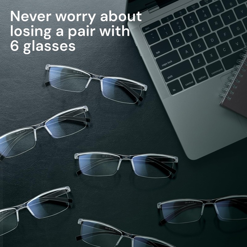 Gaoye Executive Style Reading Glasses Men - Durable Readers with