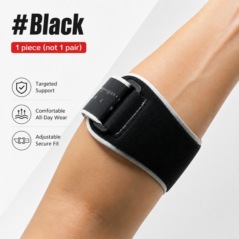 Adjustable Elbow Brace for Sports – Targeted Compression with Removable