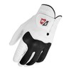 Wilson W/S Conform Mens Golf Glove, Right Hand, White, X-Large