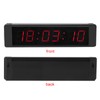 LED Remote Wall Clock Prscise Timer Stopwatch for Fitness Training