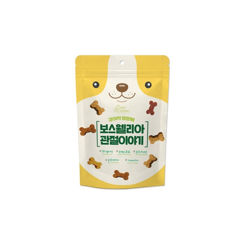Pet Letter Boswellia Joint Health 100g/pack / 펫레터 보스웰리아 관절이야기