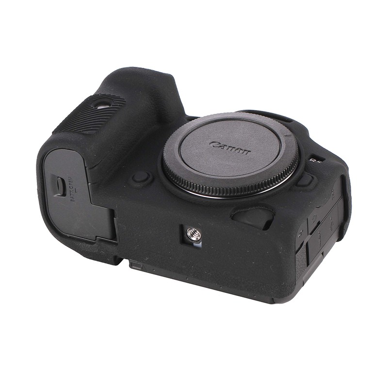 STSEETOP Camera Case for Canon R5 - Silicone Protective DSLR