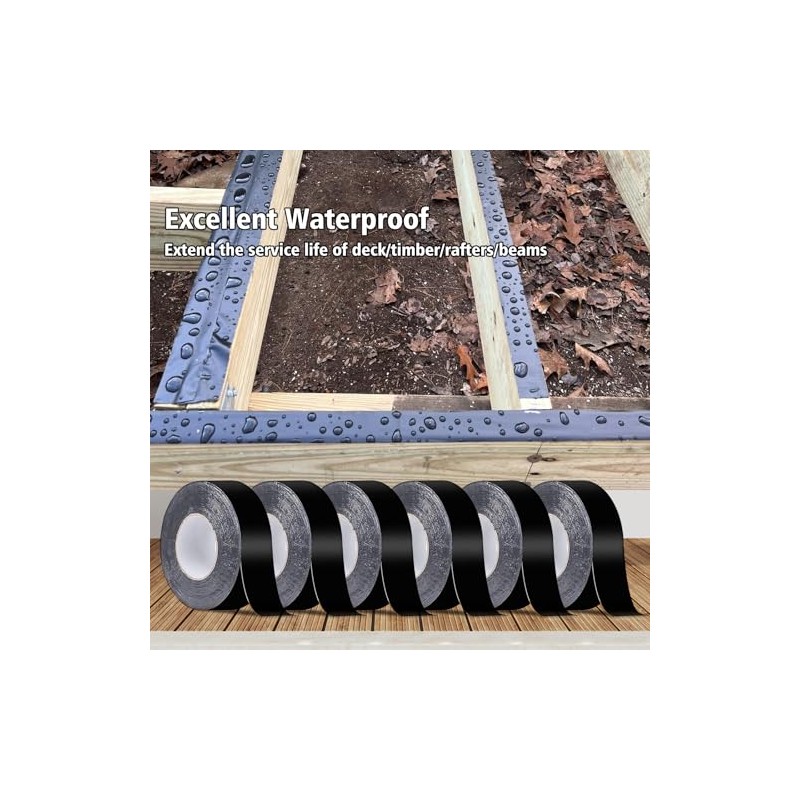 Weatherproof Butyl Sealant Joist Tape for Decking