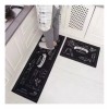 CM Juego De Tapetes Para Cocina Impermeable Antideslizante