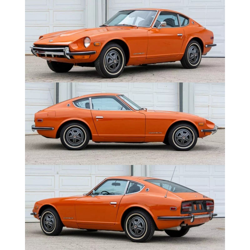 PRP NEW 70-73 Datsun 240Z Chrome Side Dash Vents PAIR