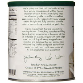 Stonewall Kitchen Chocolate Chip Pancake & Waffle Mix, 16 Ounces