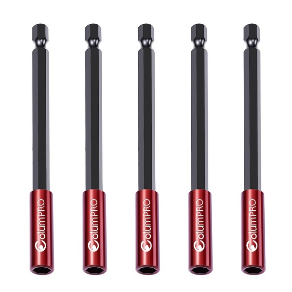 ColumPRO 5 Pieces 150 mm Strong Magnetic Bit Holder for