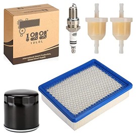 10L0L Golf Cart Tune Up Kit for Club Car DS 1992-up Gas Carts with FE290 FE350 Engines, Air Filter 1015426, Oil Filter 1016467 41016467, Fuel Filter 1013684 1014522 102003201, Spark Plug