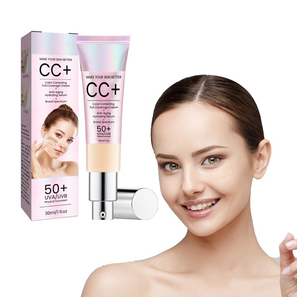 Pemarlis CC Cream Foundation, BB Cream Moisturizing Concealer, Gesichtsteint Anpassung