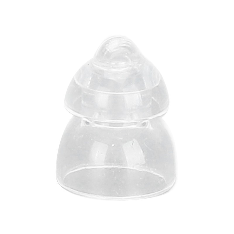 10 Pcs Sound Amplifier Dome Soft Silicone Anti Static Dual