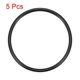 sourcing map 5 Pieces Metric Nitrile Rubber O-Rings Gasket 56 mm Outer Diameter 49 mm Inner Diameter 3.5 mm Width