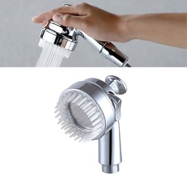 Sink Faucet Sprayer Attachment,Salon Shampoo Bowl Spray Head Side Control Button Pedicure Chair Sprayer Shower Head Adjustable Handheld Shower Head Salon & Spa Chairs Sprayer Head with Meridian brush