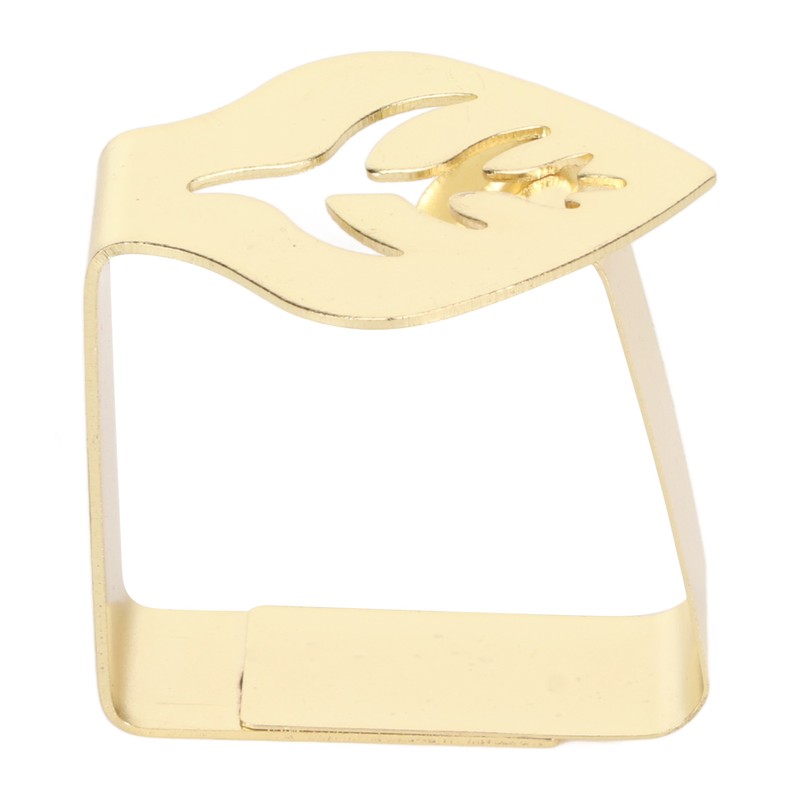 10Pcs Tablecloth Clips Stainless Steel Leaf Style Anti Slip Multi
