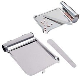 Ever Ready First Aid 4280 Stainless Steel Pill Counting Tray with Spatula