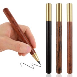 DIVINA VITAE Set of 4 Eternal Pencil Set, Reusable Infinity Pencil, Wooden Pencil, No Sharpening, for Writing and Drawing for Children and Adults