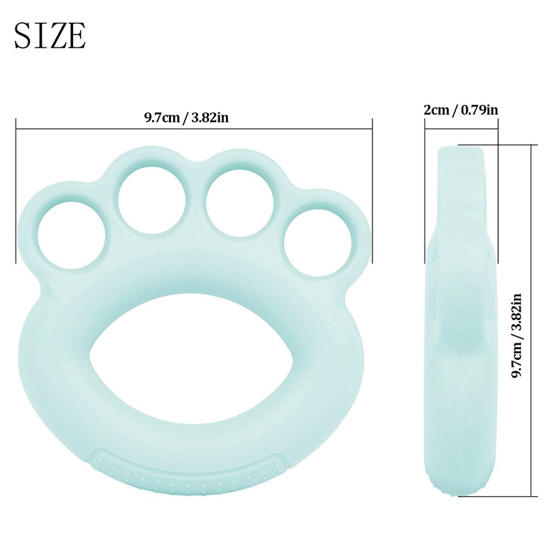 Finger Strength Trainer Hand Grip Exerciser Strengthener Silicone for Children
