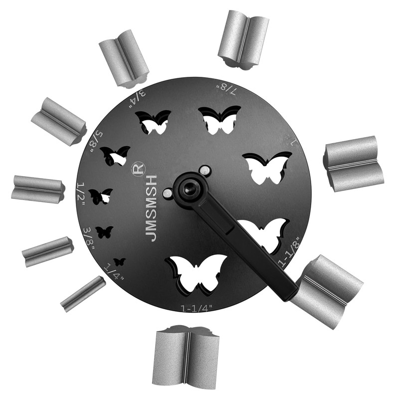 JMSMSH Disc Cutter Butterfly Shape,Set of 9 Butterfly Shape Punches,Jewelry