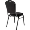 National Public Seating 9360-BT/2 9300 Ser Fabric Upholstered Stack Chair,